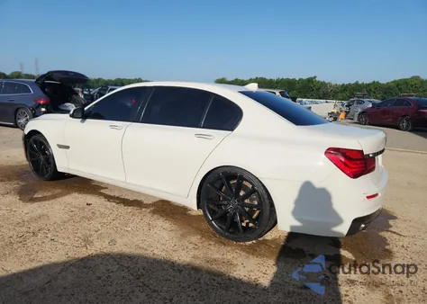 2014 BMW 750 Li from USA, damaged, VIN WBAYE8C53ED134668